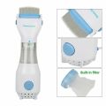 Anti Lice Electric Comb – Rechargeable Head Lice Removal Machine with 4 Filters | Stainless Steel Anti Lice Comb | Electric Lice & Eggs Removal Tool for Kids & Adults | Safe Hair Cleaning Device. 