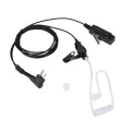 Talkie Earphone 2 Pin Acoustic Tube with PTT Mic for Motorola FD-150A FD-450A FD-160A FD-460A XTN446 XTN500 XTN600 XTN. 