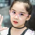 1 Pcs Children Kids Anti Blue Ray Glasses Silicone Frame Flat Anti-radiation Clear Lensanti radiation eyeglasses for kids Kids Eyeglasses. 