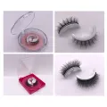 Reusable Self-Adhesive Eyelashes Without Glue Natural Fluffy False Eyelashes HEQING. 