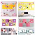 Nordic Style cork board soft board Felt wall Letter Board memo board Notice Sign wall Memo Schedule photo board soft board notice board. 
