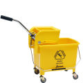 AlClean Deluxe Wringer Side Press Cleaning Mop Trolley Mop Bucket 19Liters/36Liters. 