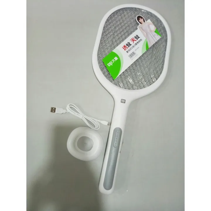 DP%20834%202%20in%201%20Rechargeable%20mosquito%20kiIIer%20racket%20and%20night%20lamp%20Mosqutio%20bat%20and%20led%20flash%20Light%20-%20Image%204