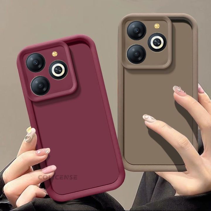Official Original Phone Casing Xiaomi Redmi A3 Case Shockproof Phone Liquid Silicone Soft Cover
