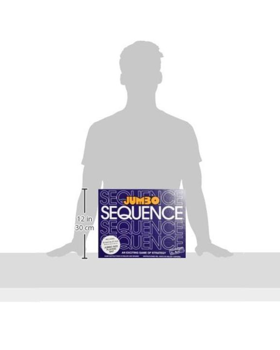 Jumbo%20Sequence%20"Mat%20Board"%20Game%2032"x27"%20Mat%20Unlimited%20Fun%20and%20Joy%20Strategy%20Mat%20Board%20Game%20-%20Image%209