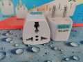 High Quality Two Pin Multi Socket white Universal 3 Pin adapter - Multi shoe Travel adapter Adapter AC Power Plug Convert. 