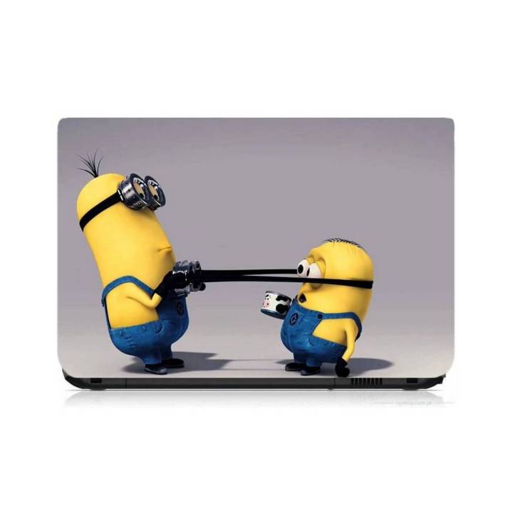 Universal Laptop Back Skin Wallpaper/Minion Laptop Back Skin-Laptop Skin Vinyl Sticker Decal, 13 13.3 14.6 15 15.4 15.6 inch Laptop Skin Sticker Cover For All Laptops-Laptop Back Sticker