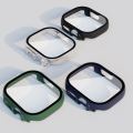 Glass+Cover For Apple Watch Ultra case 49mm Bumper Tempered Screen Protector bracelet For Apple watch 8 Accessories Frame shell. 