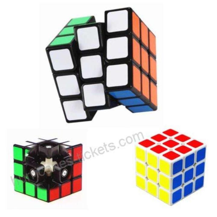 Rubik's Cube 3x3 Magic Cube Smooth Fast Speed Rubix Rubiks Puzzle Kids Gifts