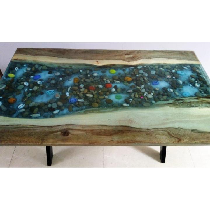 Epoxy Resin River Table, Epoxy Table, Coffee Table