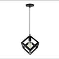 New 8x8 inches Square Cube Hanging Light, Ceiling Light, Ceiling Lamp,  Pendant Lamp, Pendant Light For Home, Office, TV Lounge, Bed Room, Led Light, Led Bulb, Filament Bulb ( BULB NOT INCLUDED). 