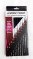 Set of 12pcs different shades Drawing/Sketching pencils. 