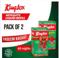 PACK OF 2 - Kingtox Mosquito Machine Repellent Liquid Refill Killer Finisher 45ml Liquid Refill (60 Nights) (2 x refills). 