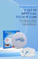 Snap on Smile Teeth - Hismile Smile Teeth Cover, Teether, Teeth Whitening Strips, Teeth Whitening Product, Braces for Teeth Steel, and Teeth Cover Cap Plastic. 
