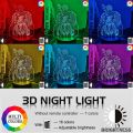 Anime Led Light Berserk Guts Figure for Bedroom Decorative Night Light Birthday Gift Kids Room 3d Table Lamp Manga Berserk. 