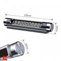 BASEUS metal temporary MOBILE number card / CONVENIENT TO CONTACT / PARKING CARD. 