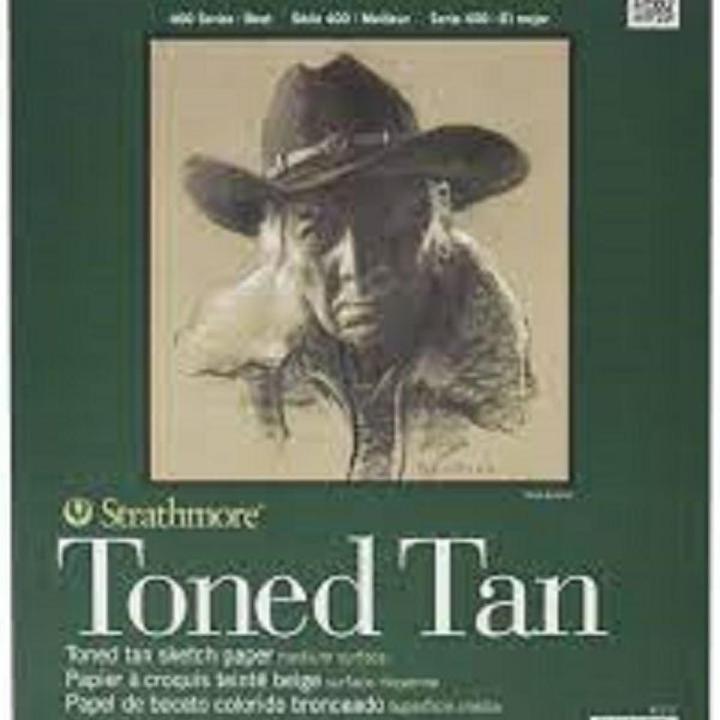 Strathmore Toned Tan Sketch Book 400 Series