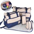 5 pieces / set of baby diaper bag multi-function suitable for mother baby bottle holder. 