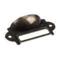 40PCS File Name Card File Cabinet Handles Label Holder Antique Bronze Drawer Label Pull Cabinet Frame Handle File Name. 