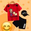 "Eid-ul-Adha Kids' Printed T-Shirt, Shorts & Cap Combo: Pack of 3". 