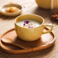 Japanese Ceramic Cartoon Cat Mug Cute Breakfast Cup Creative Coffee Cup with Lid Milk Cup Couple Water Cup. 