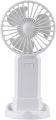 L8 Mini Fan Three-Speeds Strong Wind with Base Electric Portable Handheld Fan for Office Handheld Fan. 