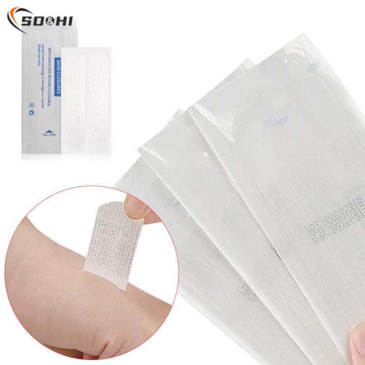 【HOT】 Wound Skin Closure Strips Postpartum Wound Repair Cosmetic Surgery Steri Strip Adhesive Medical Suture Free Surgical Tape