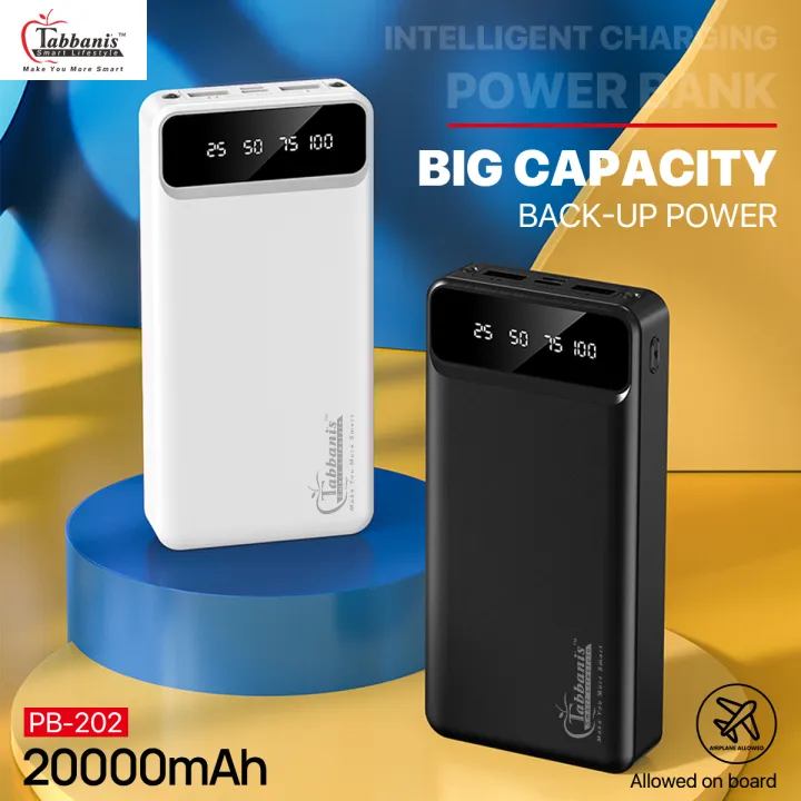 TABBANI'S%201%20YEAR%20WARRANTY%20-%202.1A%20CAHRGING%20-%2010000mAh/20000mAh%20-%20DUAL%20TORCH%20LIGHT%20-%20%20SLIM%20AND%20SLEEK%20BODY%20-%20WITH%20SMALL%20TYPE'C'%20CABLE%20-%204%20LED%20INDICATOR%20-%20High-Quality%20Power%20Bank%20with%202.1A%20CHARGING%20-%20Type-C%20Cable%20-%201%20Year%20Warranty%20-%20Image%202