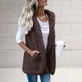 Womens Vest Winter Warm Hoodie Outwear Casual Coat Faux Zip Up Jacket plus rozmiar topy ropa de mujer barata 2023 House Foocus. 