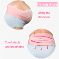 Bellyband Maternity Support Belt  Stress Pain Relief Breathable Skin Color. 
