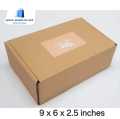 Packaging boxes  9 * 6 * 2.5 Inch - Hard 3 Ply Rigid Box - Bundle of 20 Boxes - Corrugated Packing Boxes. 