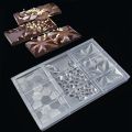 Chocolate Cadny Bar Mold Polycarbonate Chocolate Mould Plastic Baking Pastry Cake Mold Bonbon Confectionery Tool. 