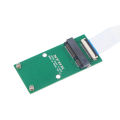 Mini PCIe WiFi card to A+E E key M.2 WiFi network card adapter extension cable. 