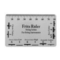 2X Guitar Neck Notched Straight Edge Luthiers Tool for Gibson 24.75 Inch and Fender 25.5 Inch Electric Guitars. 