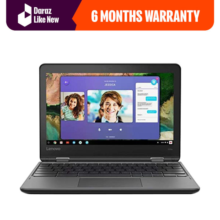 Lenovo Chromebook 300E X360 Intel Celeron 4GB RAM 32GB Chrome OS FREE LAPTOP BAG Daraz like new laptops Daraz.pk