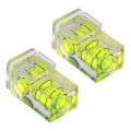 2 PCS Hot Shoe Bubble Level Camera Two Axis Spirit Level for Digital and Film Camera. 