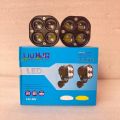 2 Piece Projector 4 Lens LED Lights Driving Fog Lights Amber/Yellow White Dual Color 40W 3Inch LED Driving Off-road Lights Work Auxiliary Lights Ditch Lights Fit for Motorcycle Truck Car SUV. 