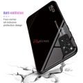 PlusCase for Xiaomi Redmi Note 11 Pro 5G Case Glass Hard Gradient Painted Shockproof Phone Back Cover. 