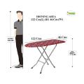 Iron Stand Wooden Top Metal Fold able Ironing Board Random Design & Color. 