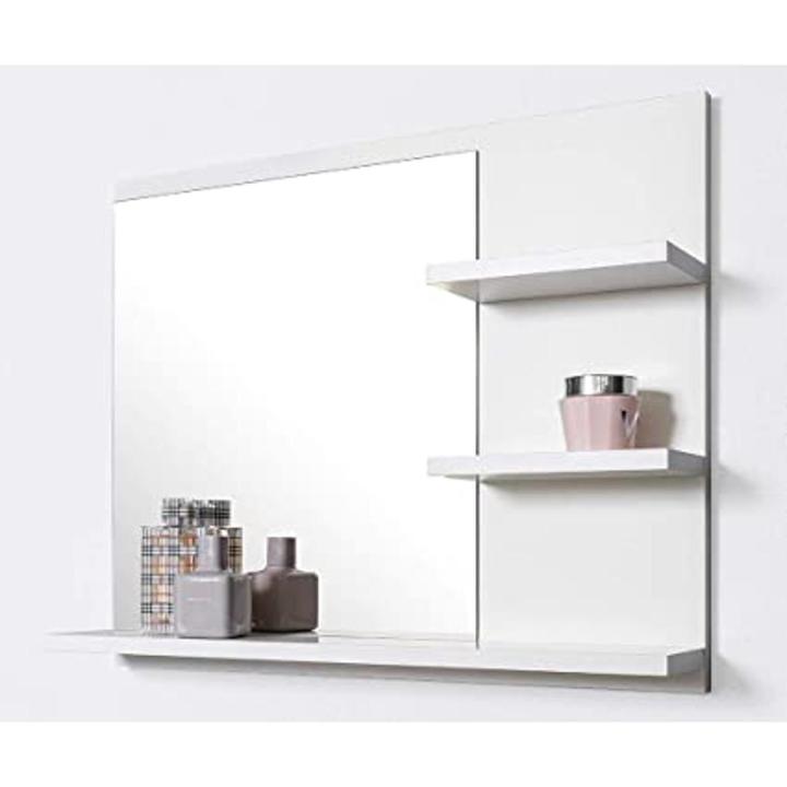 Surprising Bathroom mirror with shelves Fabulous DIY Wall Mounted Dressing Table / Wall Mirror Azam Sons