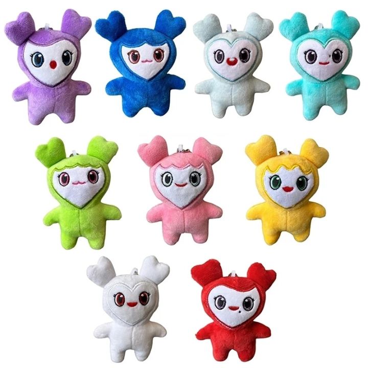 10CM Lovelys Plush Korean Super Star Plush Toy Cartoon Animal TWICE Momo Doll Keychain Pendant Keybuckle PlushToy for Fans ONCE Girls