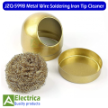 JZQ-588B Metal Wire Brush Soldering Iron Tip Cleaner with Stand Holder Set BGA Repairing Tool by Electrica. 