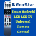 Ecostar SMART LED LCD Remote Control with NETFLX YouTub & Google Play Button without voice control. 