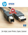 USB Printer Cable 10FT/3Meter USB Printer Cord USB 2.0 Type A Male to B Male Scanner Cable High Speed Printer Cable. 