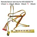 LCD/LED TV Remote control Sensor kit jack and Button Panel Kit Use All LCD/LED TV. 