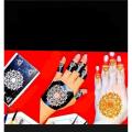 Mehndi stickers / Mehndi designs / Mehndi papers / Mehndi Stencils (1 pcs). 