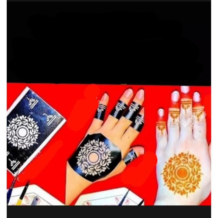 Mehndi stickers / Mehndi designs / Mehndi papers / Mehndi Stencils (1 pcs)
