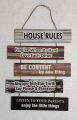 Multiple Quotation Frame For Wall Décor to set learn, Goal, Inspiration Home Decoration Kitchen Bath Rules. 