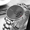 【DM bag factory Store】WoMaGe Turntable Men's Watch Men Watch Fashion Mens Watches Luxury Full Steel Wrist Clock Saat Masculino. 