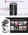 Original - BOYA BY-MM1 MM1 Compact On-Camera Video Microphone Vlogging Recording Mic Microphone. 